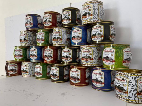 Karabacak zeytinleri - 2 KG Teneke